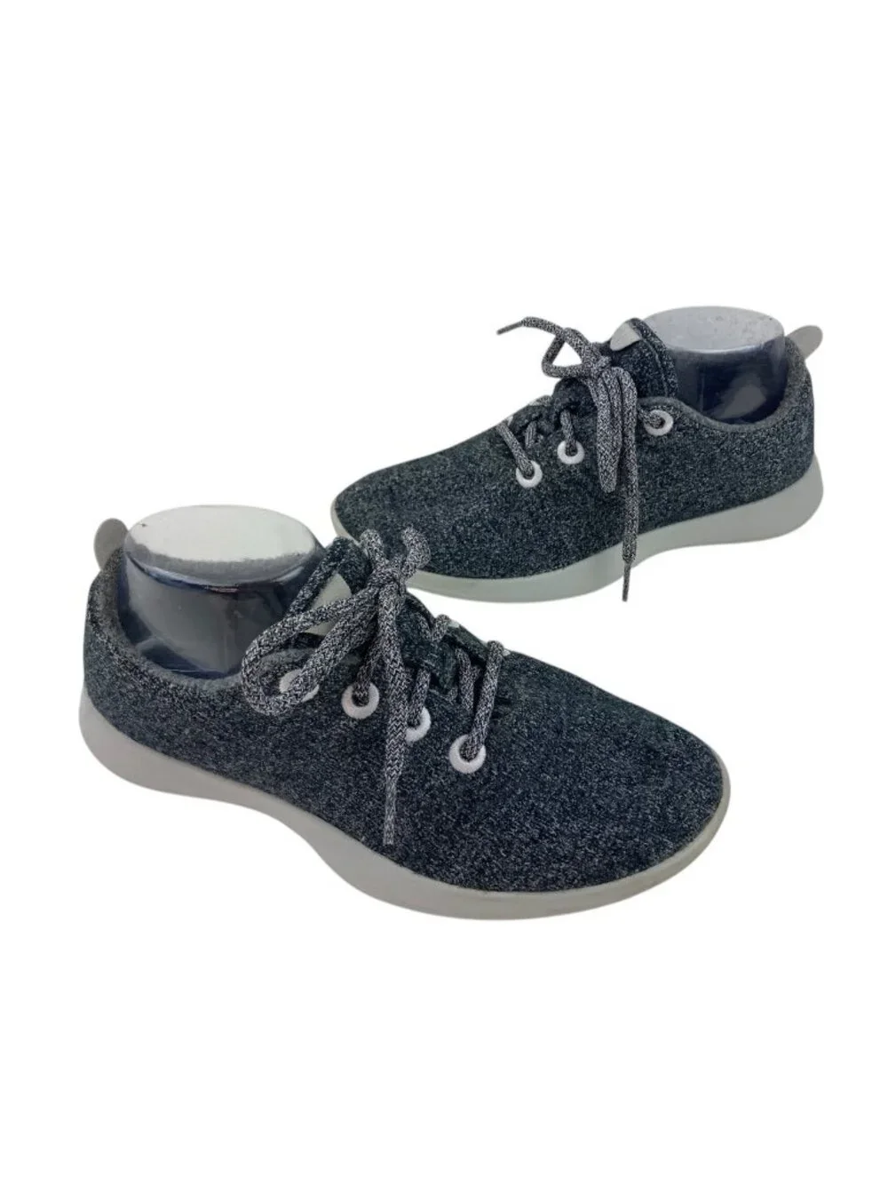 -Allbirds Wool Runners Women’s Size 9 Gray Lace Up Athletic Sneakers Comfort